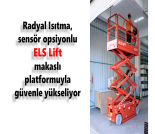 İş Makinası - Radyal Isıtma, sensörlü ELS Lift platformuyla güvenle yükseliyor Forum Makina